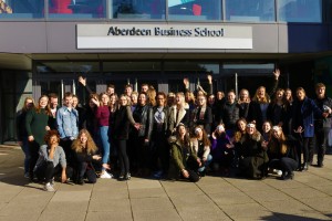 Caption: Organisers of the 2017 Aberdeen Student Festival