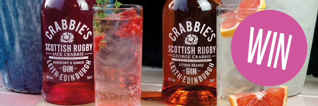 Competition: Win a bottle of rather marvellous Crabbie’s Scottish Rugby Gin